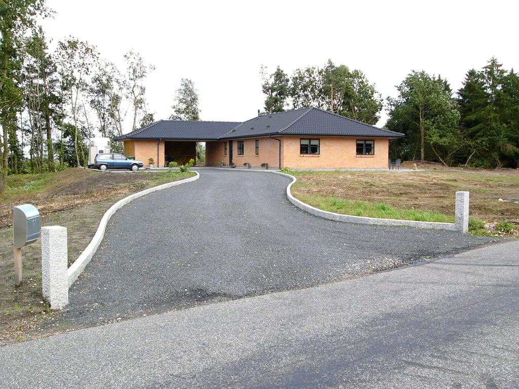 Grus skibbild anlægsgartner a/s Belægning indkørsel inspiration